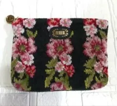 フェイラー　FEILER ポーチ 花柄