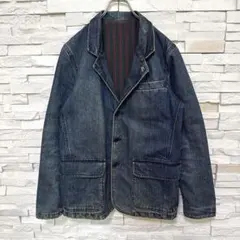 agnes b.（アニエスベー）　90s デニムジップジャケット　サイズ42 agnes b.（アニエスベー） 90s デニムジップジャケット サイズ42