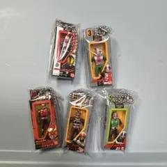 仮面ライダー ソフビパッケージチャーム&チョコスナック　5体セット