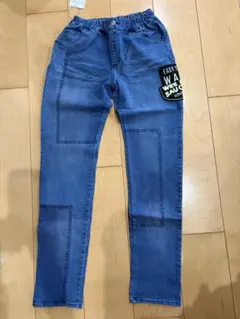 新品　WASK デニムブルー パンツ 150cmのサムネイル