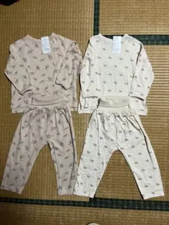 新品 ベビー キッズ 長袖パジャマ 2点セット 100cm