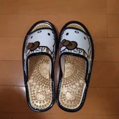 ハローキティ サンダル Mサイズ ブラックゴールドのサムネイル