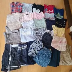 女の子 130センチ 春夏 キッズ服 28着まとめ売り