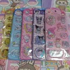 【あ】サンリオウォーターインシール　マイメロ　クロミ　シナモロール　キティ