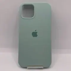 iPhone12 12Pro ミントグリーン シリコン 耐衝撃 非純正 シンプル