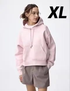 GU ヘビーウェイトスウェットショートパーカ