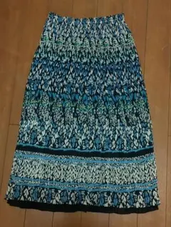 一着レディーススカート 表裏両面着れます! 青系柄と黒はいつでもチェンジOK！