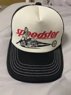 HYSTERIC GLAMOUR キャップ ブラック スピードスター 黒