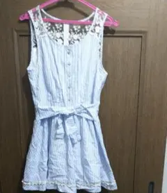 イング.ストライプワンピース レディースM