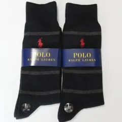 未使用品 Polo Ralph Lauren ソックスL 27-29 2本セット
