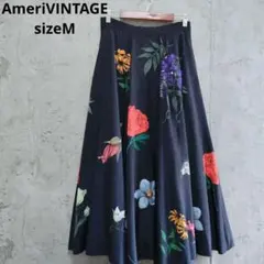 AMERI VINTAGE 花柄 フレアスカート - メルカリ