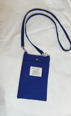 ハンドメイドスマホポシェット スマホショルダー スマホポーチ 道具入れにも