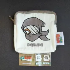 雑渡 1点 タソガレドキ 忍たま乱太郎 スクエアポーチ ガチャ 刺繍 ポーチ