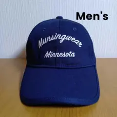 【美品】Munsingwear メンズ ゴルフ キャップ