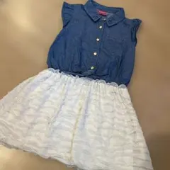 Begum 半袖デニムワンピース 13