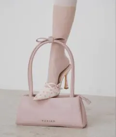 ダーリッチ ミニマルハンドバッグ ピンク