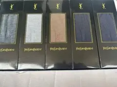 値下げYves Saint Laurent☆春夏ソックス5足組25㎝前後
