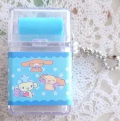 シナモロール ローラー付き消しゴム風キーホルダー