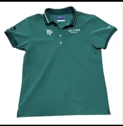 BEAMS GOLF グリーン ポロシャツ