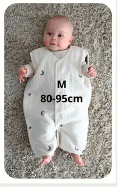 PUPPAPUPO　スリーパー　80-95cm 綿100%