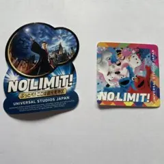 UNIVERSAL STUDIOS JAPAN ノーリミット ステッカーのサムネイル