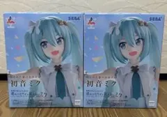 初音ミク　フィギュア　開かれた窓のセカイ　2個