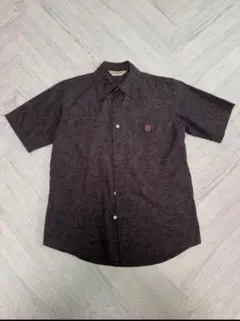 アベイシングエイプ黒迷彩シャツ 希少 アベイシングエイプ A Bathing Ape CAMO COLLEGE TEE-カモ