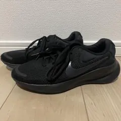 【美品】NIKE レボリューション7 ランニング オールブラック　23cm