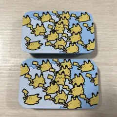 ポケモン プチ缶コレクション ダメカンケース ピカチュウ　２点セット