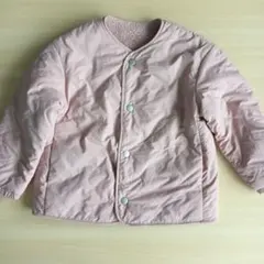 UNIQLO ピンク ジャケットブルゾン、キルティングコート 110サイズ