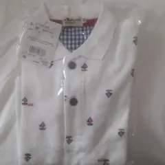 ミキハウス ポロシャツ 80 ホワイト