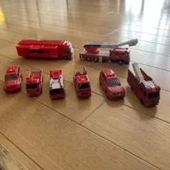 トミカ消防車セット