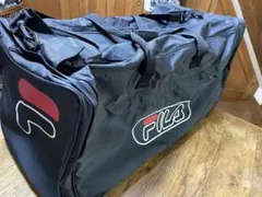 お値下げ　FILA 大容量　ボストンバッグ 　ブラック　訳あり