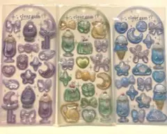 【入手困難】[国内正規品]クーリア　クリアジェムステッカー　グリーン　ブルー
