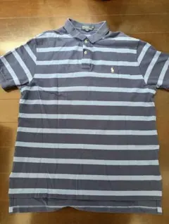 Polo by Ralph Lauren ストライプ ポロシャツ XL