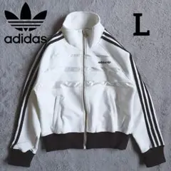 新品 アディダスオリジナルス スエード トラックジャケット ホワイト L