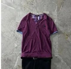 Burberry Black Label Henley s/s T ノバチェックのサムネイル