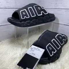 新品タグ付✨NIKE ナイキ エア モア アップテンポ スライド 黒 26cm