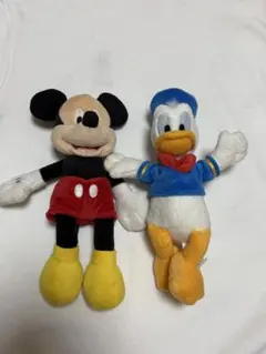 ミッキーマウス ドナルドダック ぬいぐるみセット