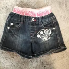 Disney Minnie Mouse デニムショートパンツ　90センチ