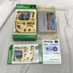 スーパーファミコンソフト シムシティ SFC 外箱付き