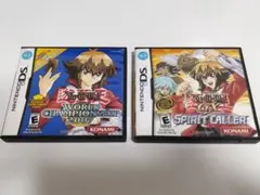 未開封カード付き 遊戯王 DSソフト 2本セット 海外版