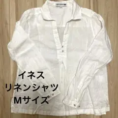 ユニクロ　イネス　リネン　シャツ