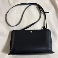 かるいかばん　legato largo ブラック　ショルダー　美品