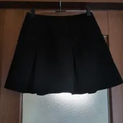 CECIL McBEE ブラックプリーツスカート