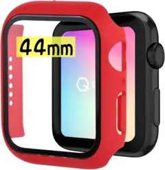 アップルウォッチ AppleWatch 保護ケース カバー 44mm レッド