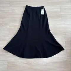 ローリーズファーム　ブラック フレアロングスカート M