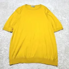 新品 john smedley ヘンリーネックニットポロ シーアイランドコットン