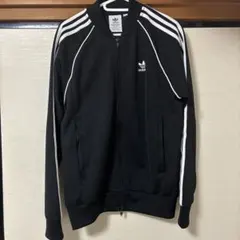 チ*コ様 セール❗️adidas ブラック ベロア ジャージ - メルカリ
