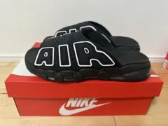 NIKE AIR MORE UPTEMPO SLIDE ブラック　29cm